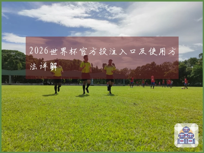2026世界杯官方投注入口及使用方法详解