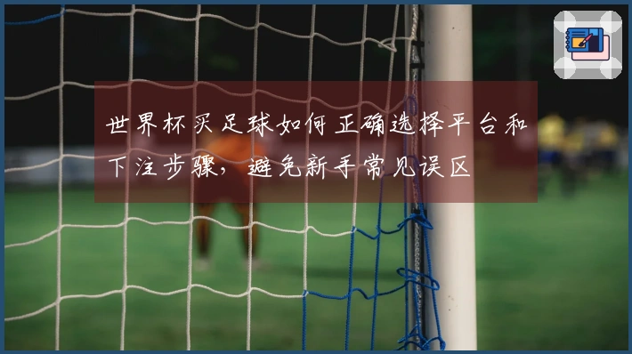 世界杯买足球如何正确选择平台和下注步骤，避免新手常见误区