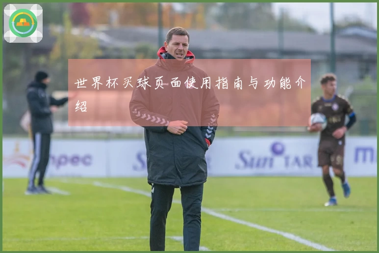 世界杯买球页面使用指南与功能介绍